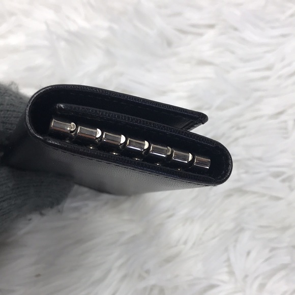 GUCCI LEATHER 6 KEY & CARD HOLDER BLK EUC - Picture 3 of 12
